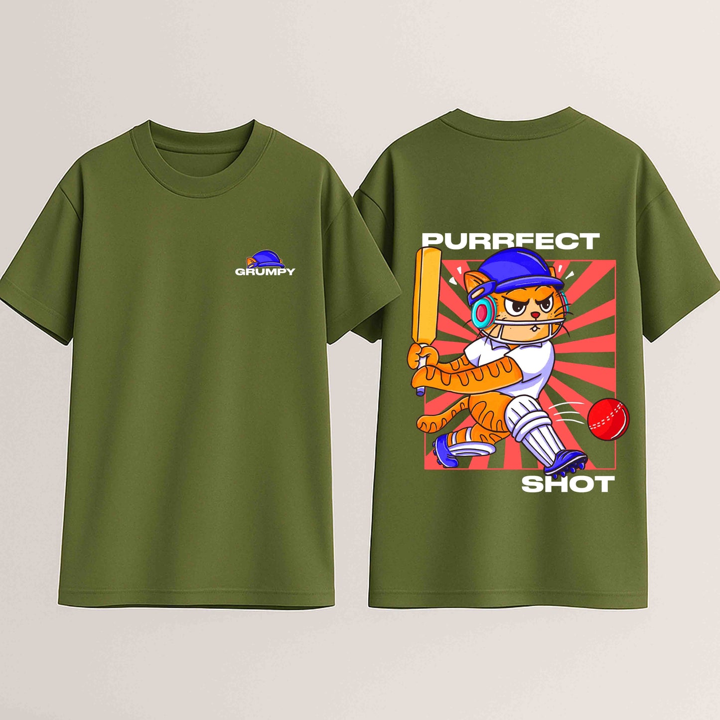 Grumpy is a cricketer