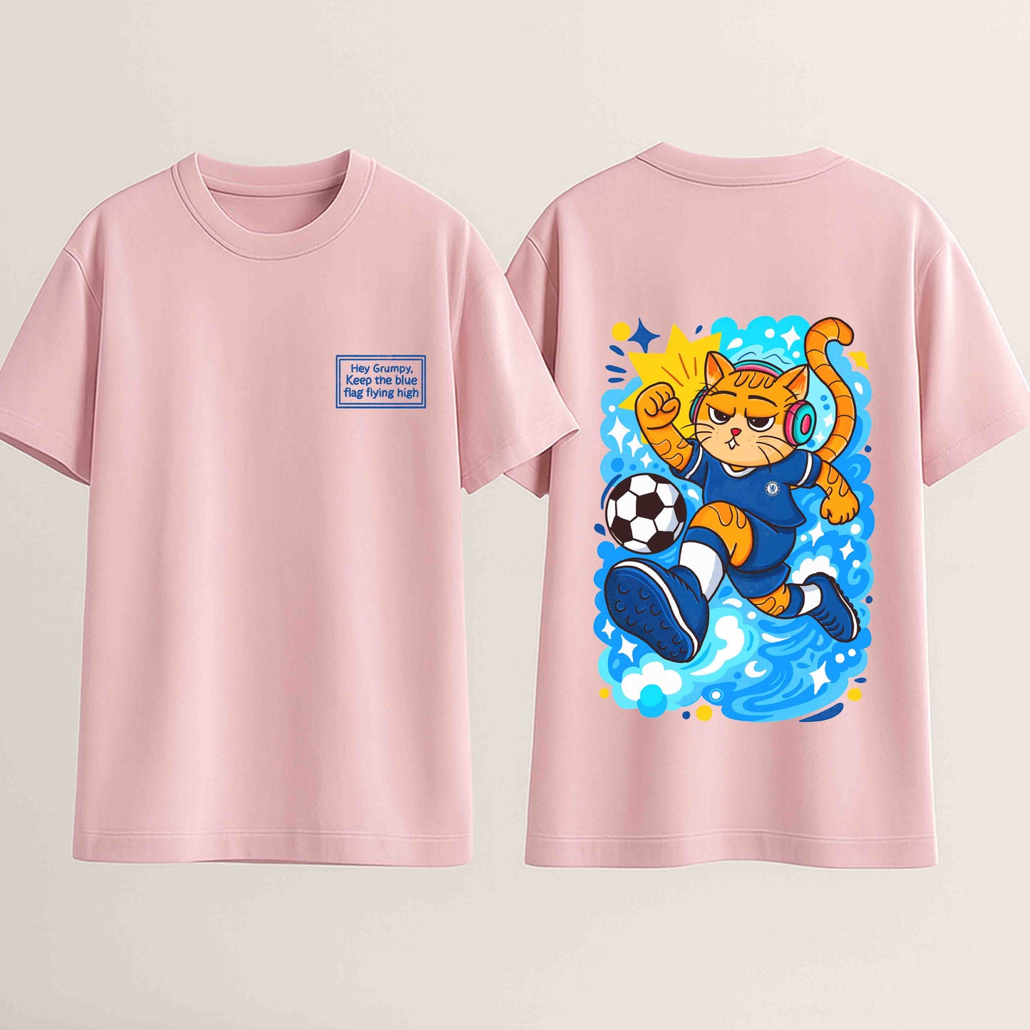 Grumpy loves Chelsea FC (kids)