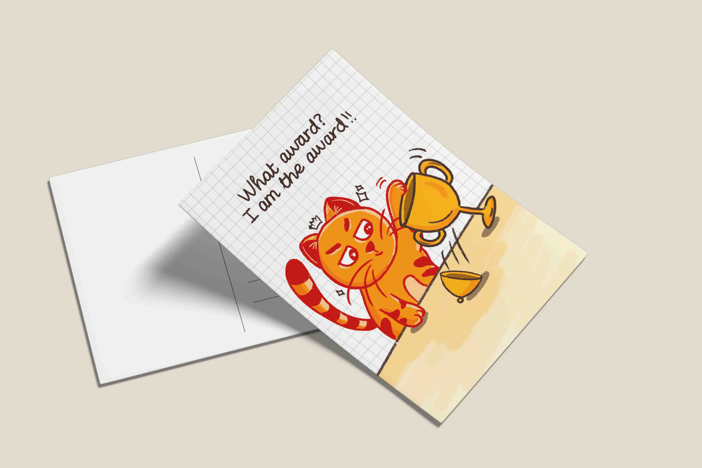 Cats being cats postcards - Award