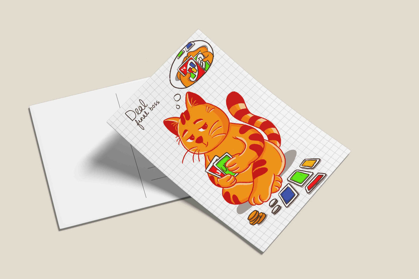 Cats being cats postcards - Deal