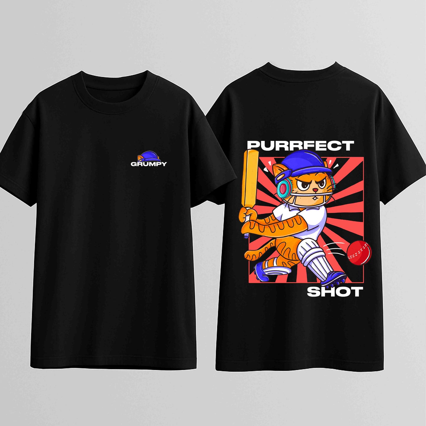 Grumpy is a cricketer (kids)