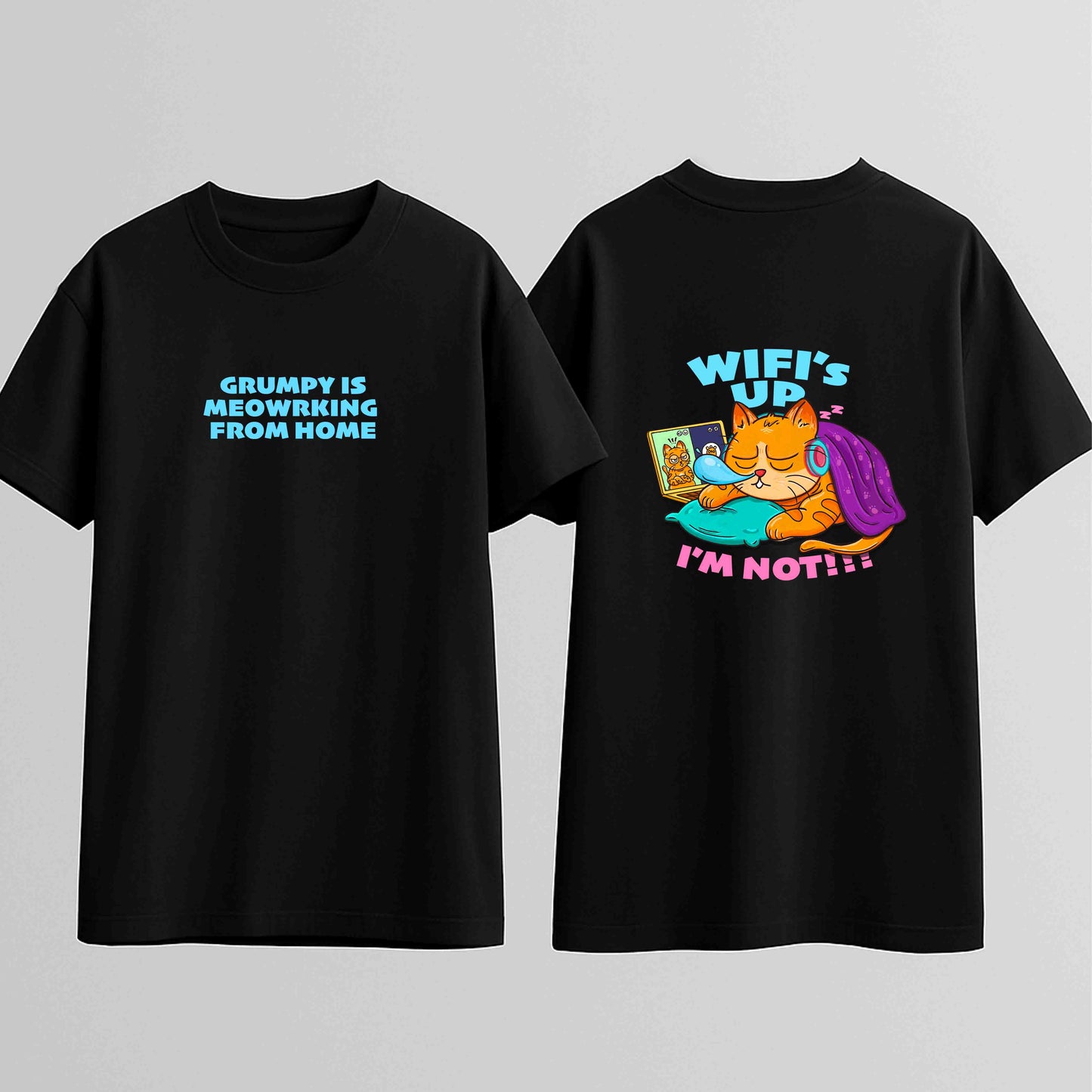 Sleepy WFH Grumpy (kids)