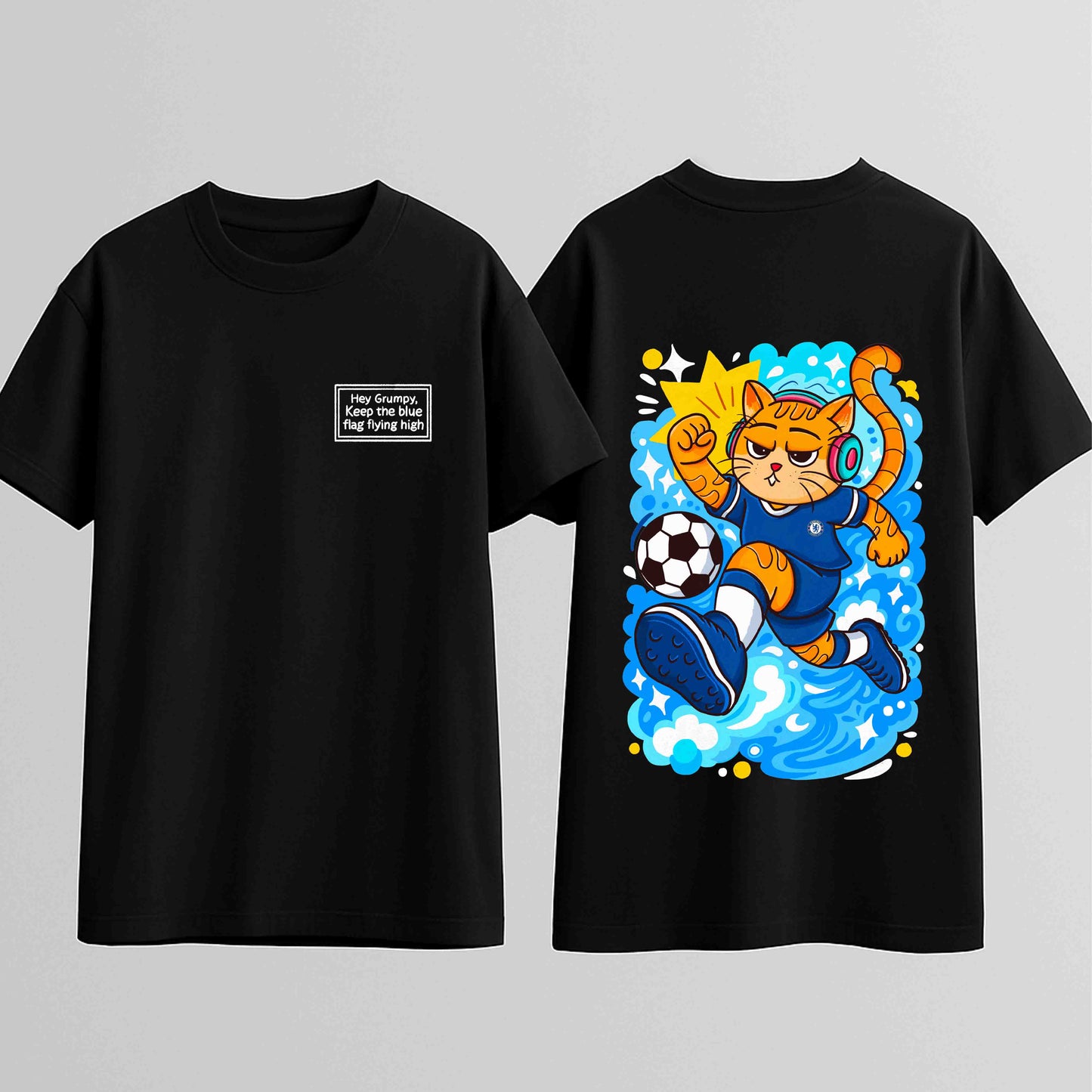 Grumpy loves Chelsea FC