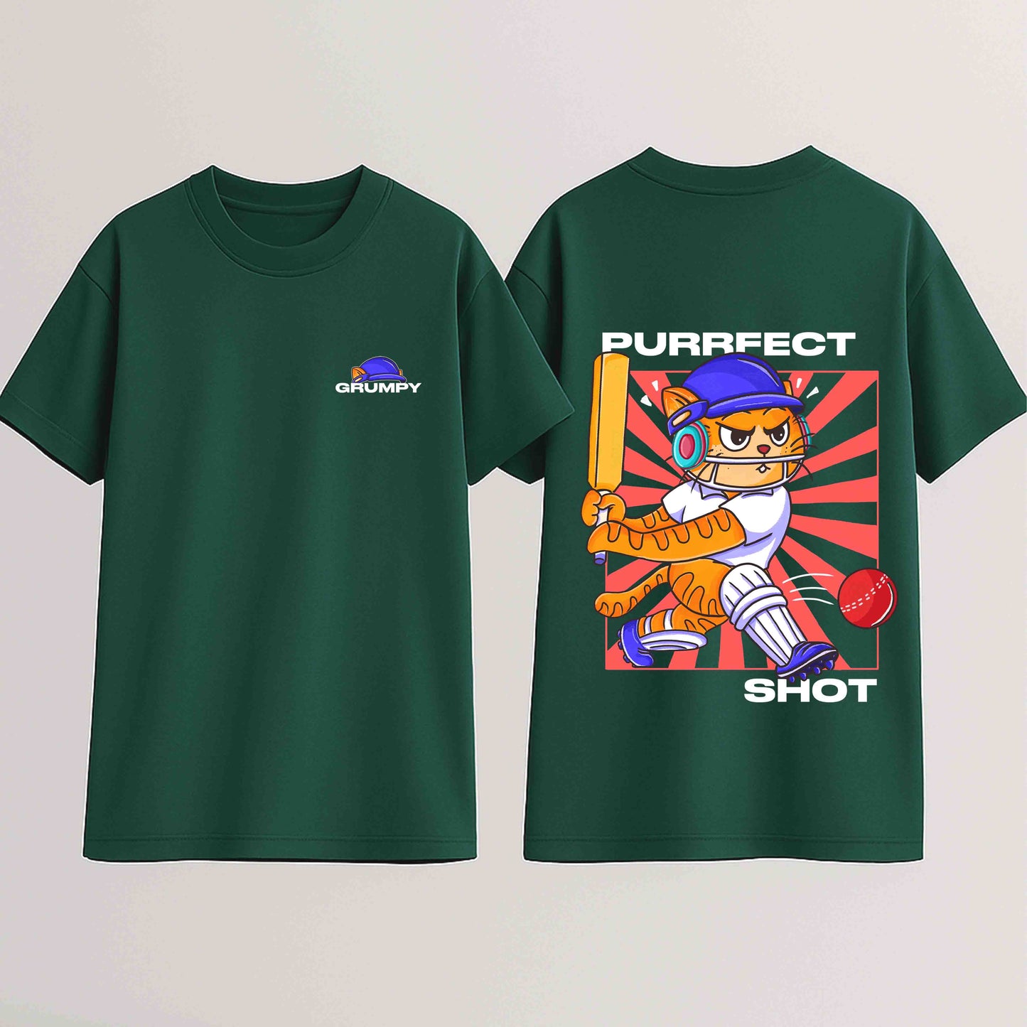 Grumpy is a cricketer