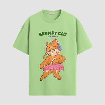 Grumpy cat is a dancer