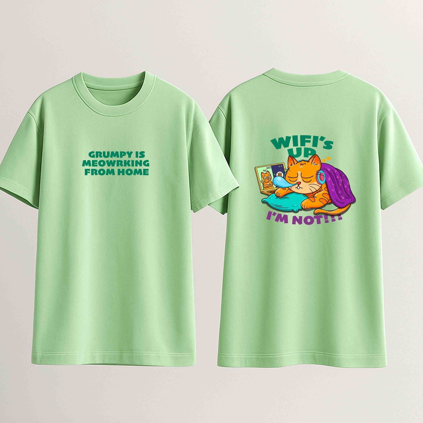 Sleepy WFH Grumpy (kids)