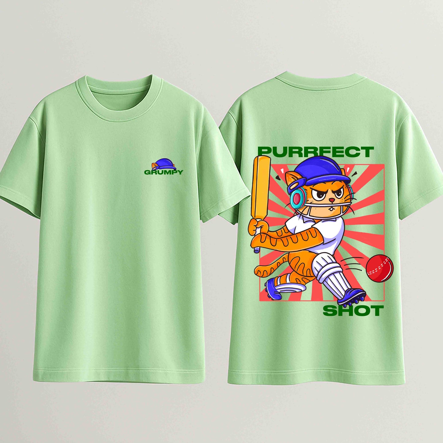 Grumpy is a cricketer (kids)