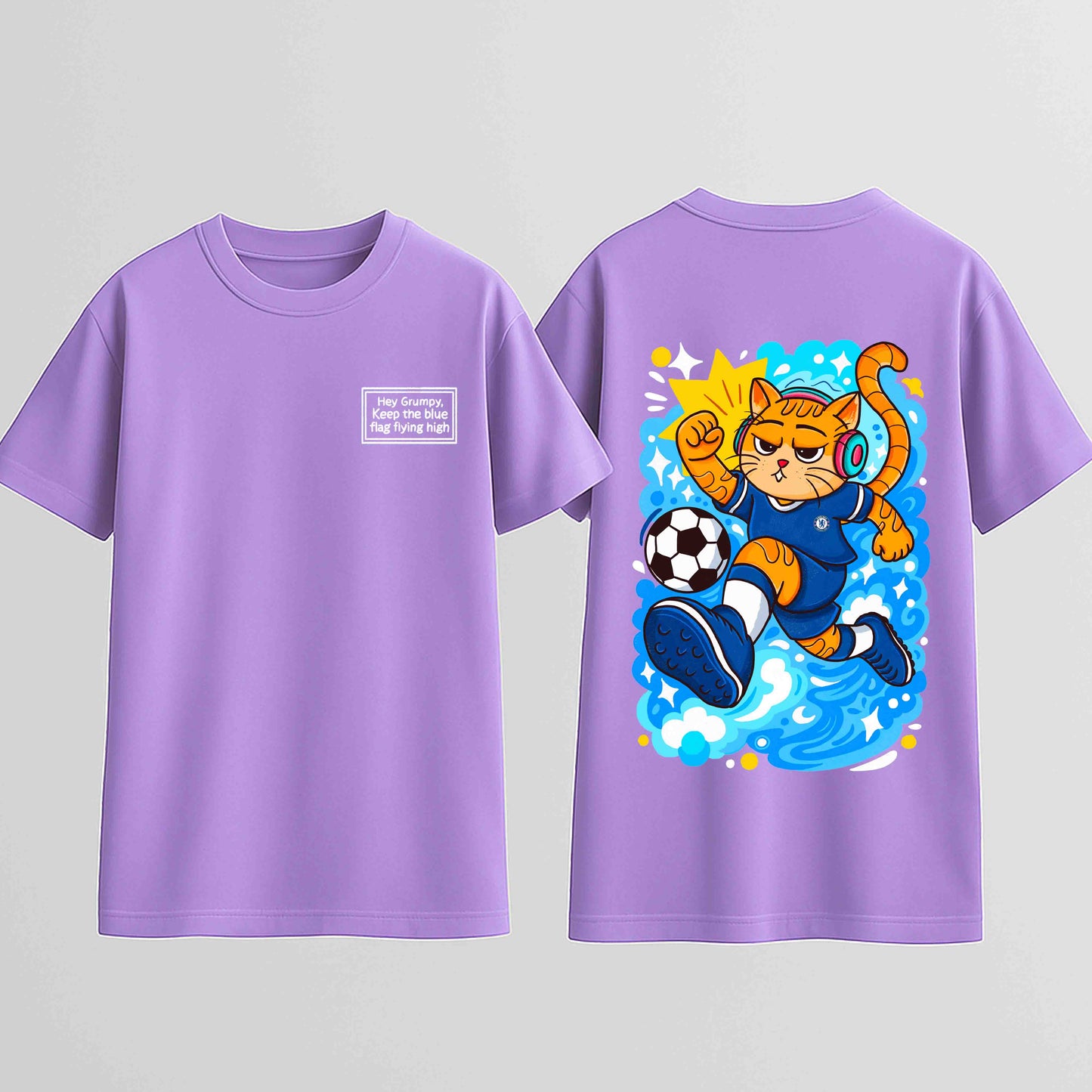 Grumpy loves Chelsea FC (kids)