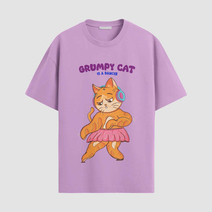 Grumpy cat is a dancer