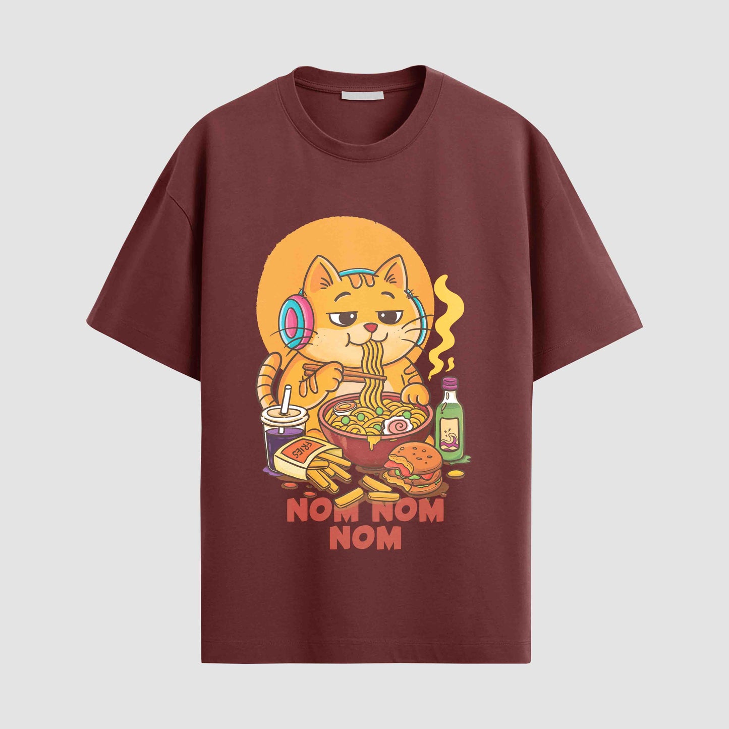 Grumpy Cat loves fooooood