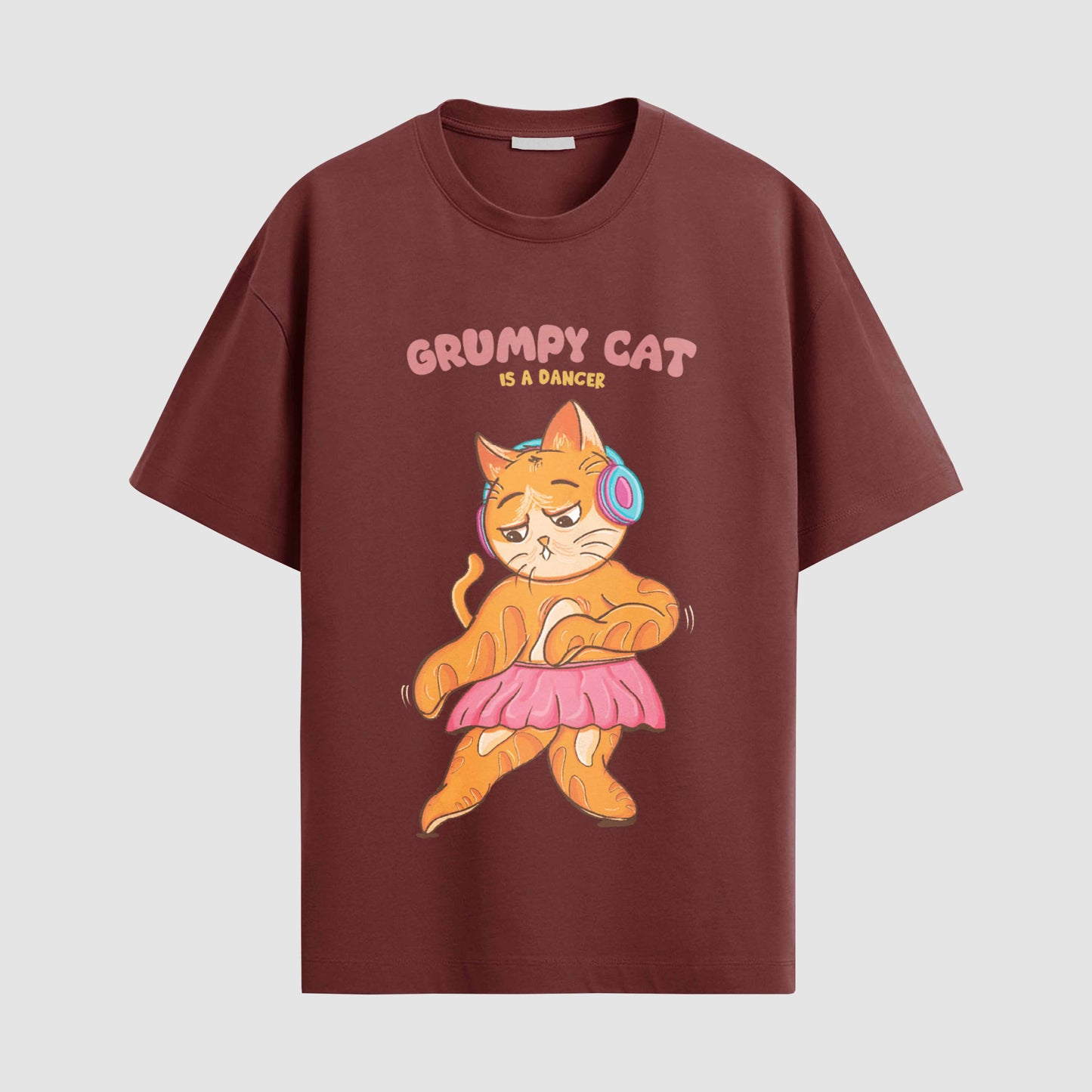 Grumpy cat is a dancer