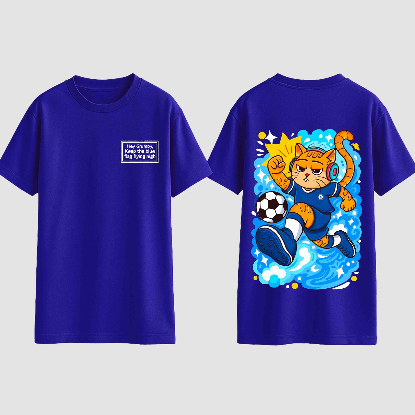 Grumpy loves Chelsea FC