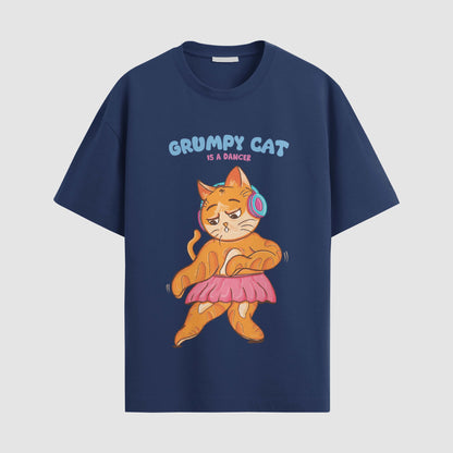 Grumpy cat is a dancer