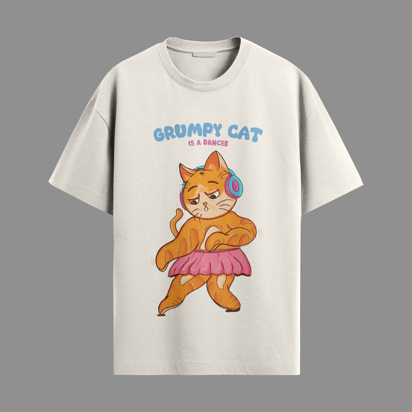 Grumpy cat is a dancer