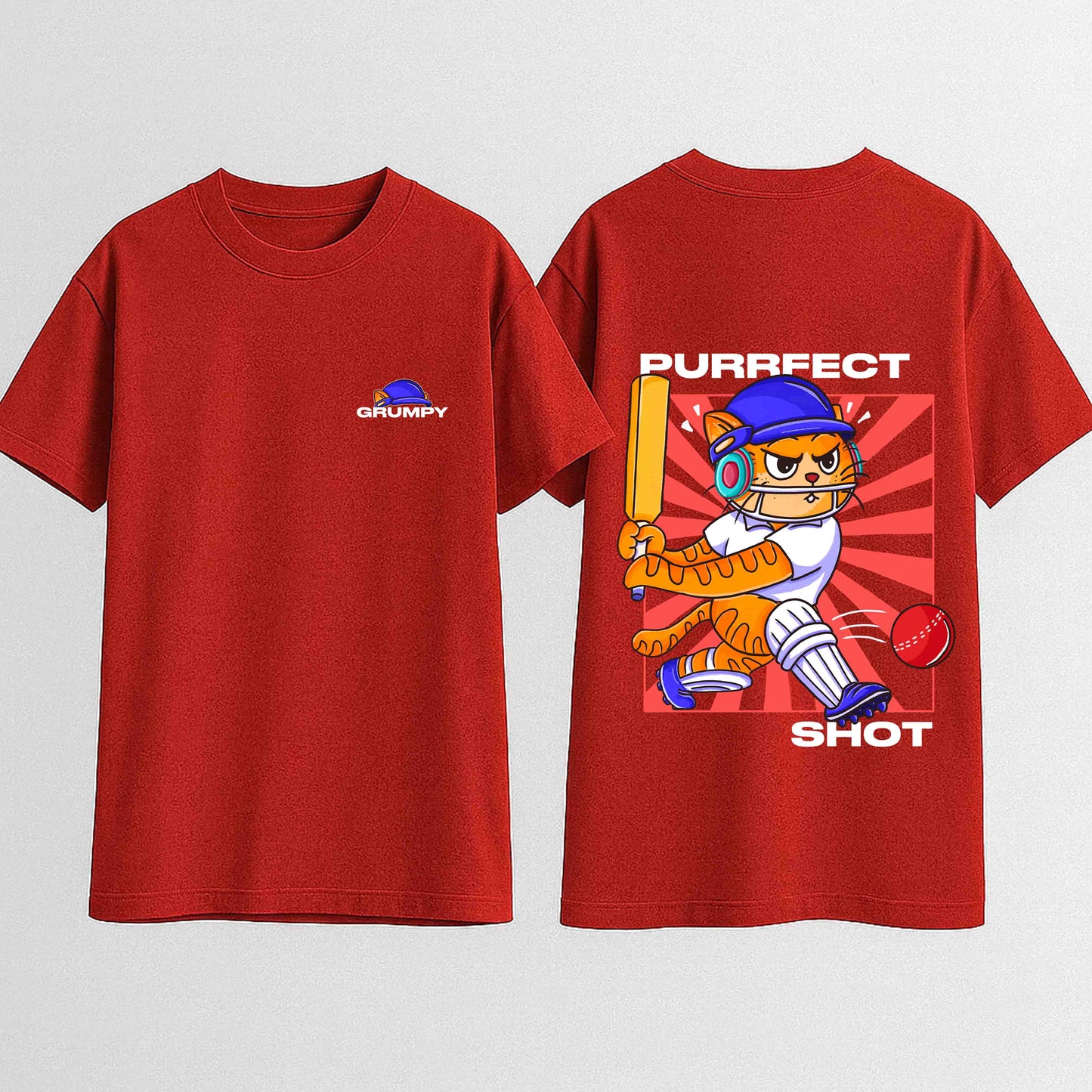 Grumpy is a cricketer