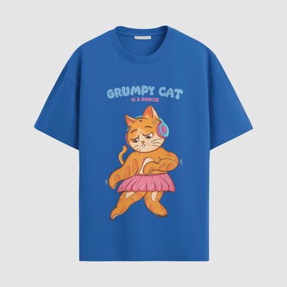 Grumpy cat is a dancer