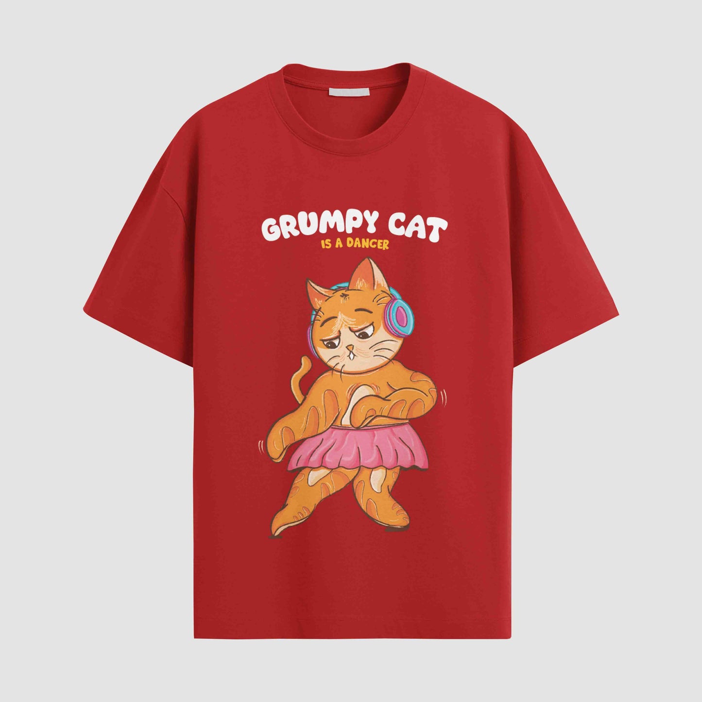 Grumpy cat is a dancer