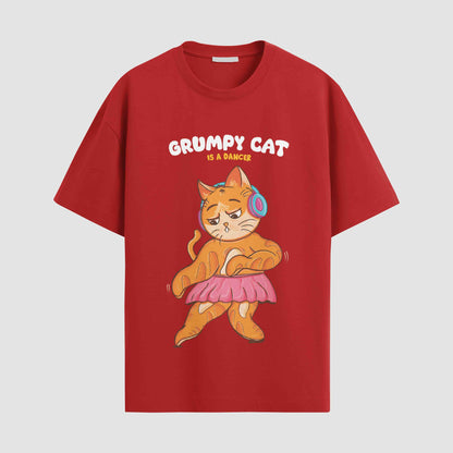 Grumpy cat is a dancer