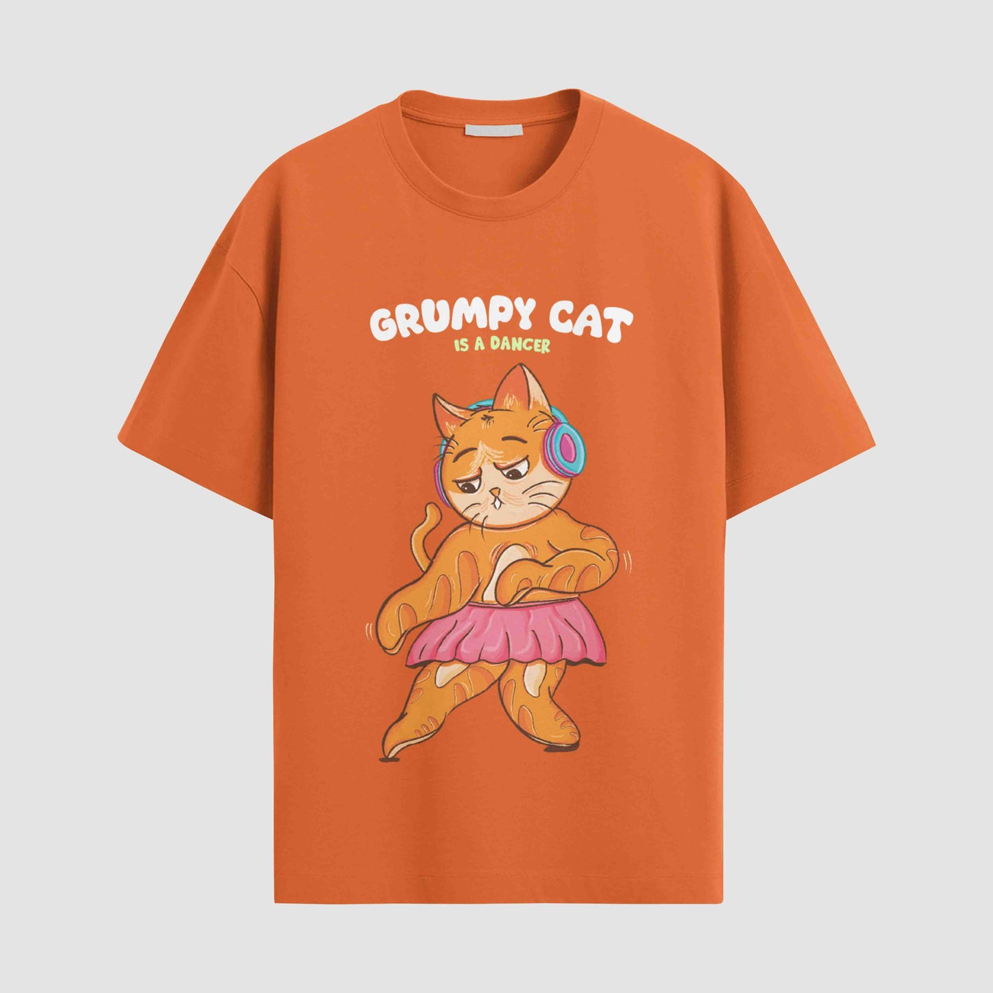 Grumpy cat is a dancer