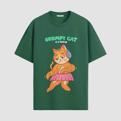 Grumpy cat is a dancer