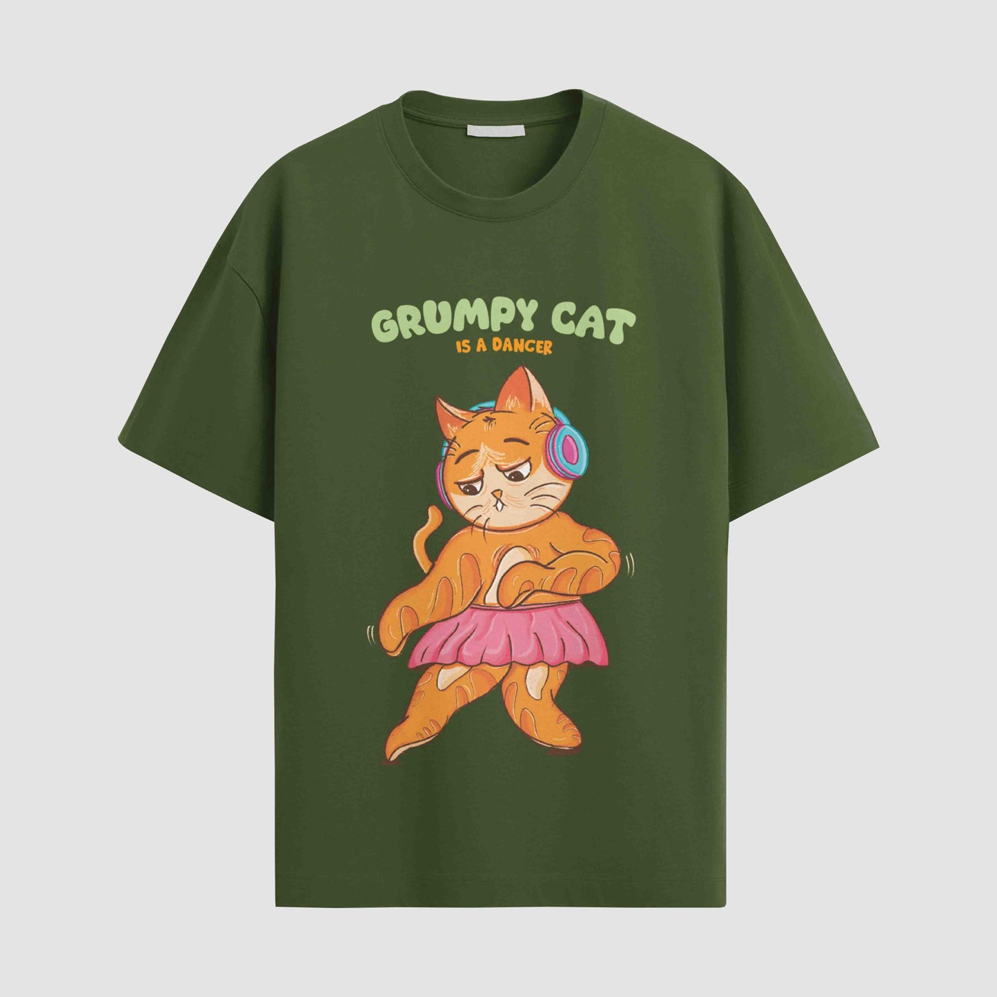 Grumpy cat is a dancer