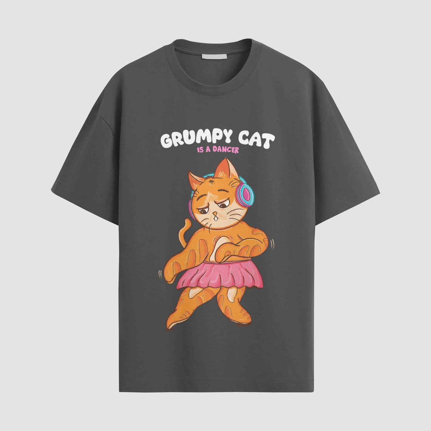 Grumpy cat is a dancer