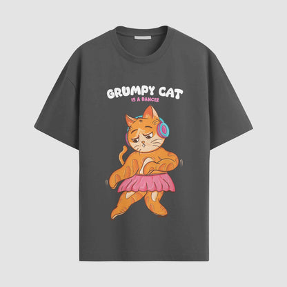 Grumpy cat is a dancer