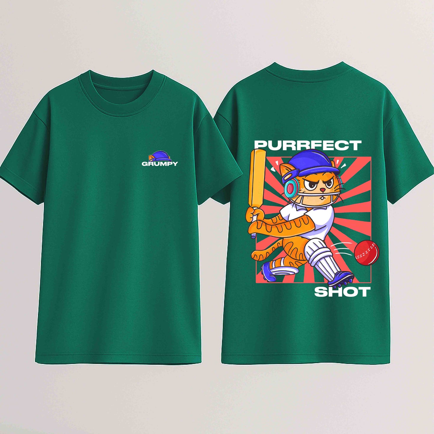 Grumpy is a cricketer (kids)