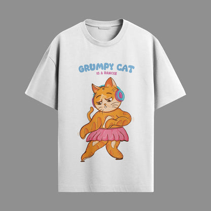 Grumpy cat is a dancer