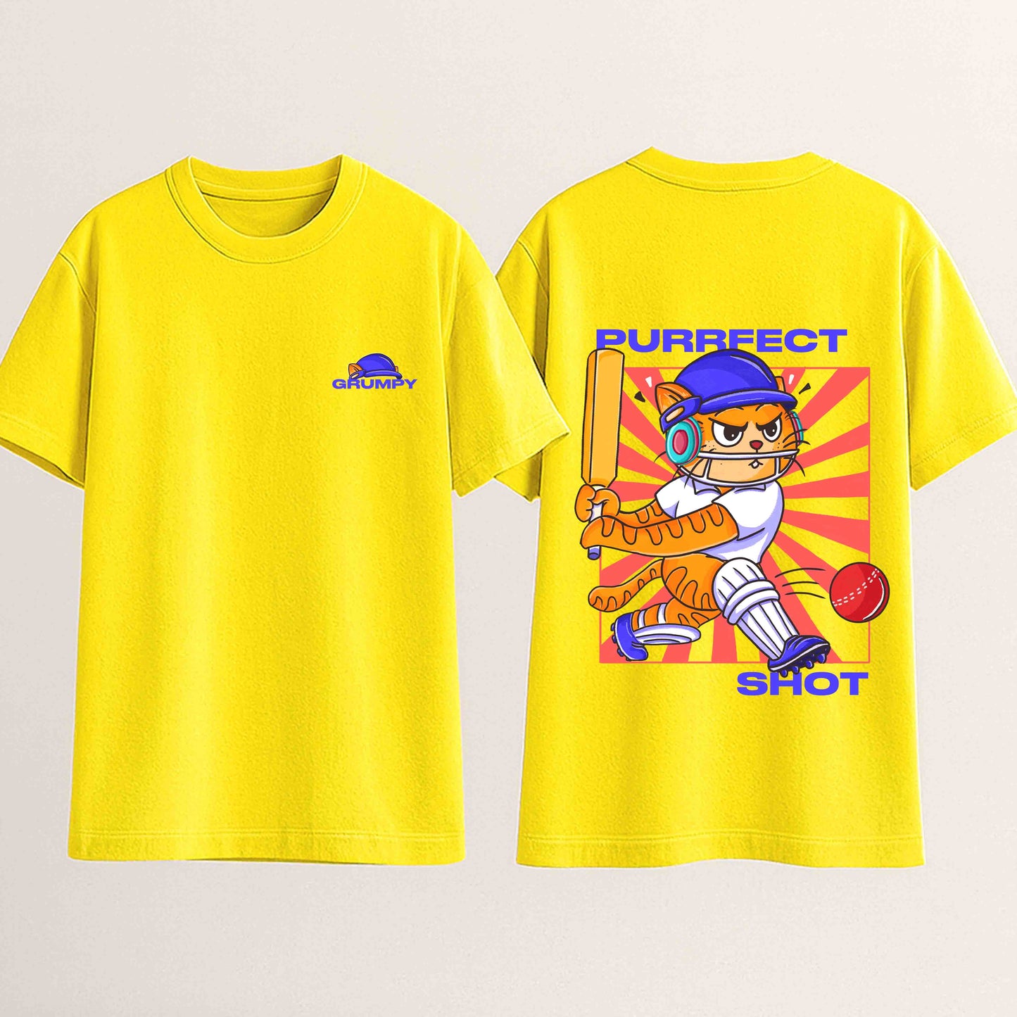 Grumpy is a cricketer (kids)