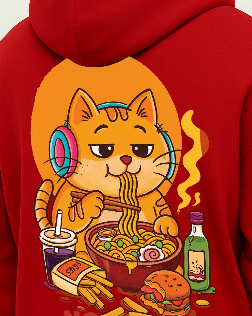 Grumpy Cat loves fooooood Hoodie