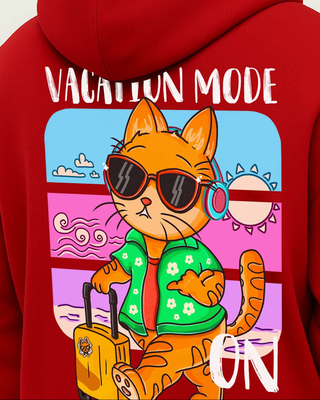 Grumpy Cat is on a vacation Hoodie