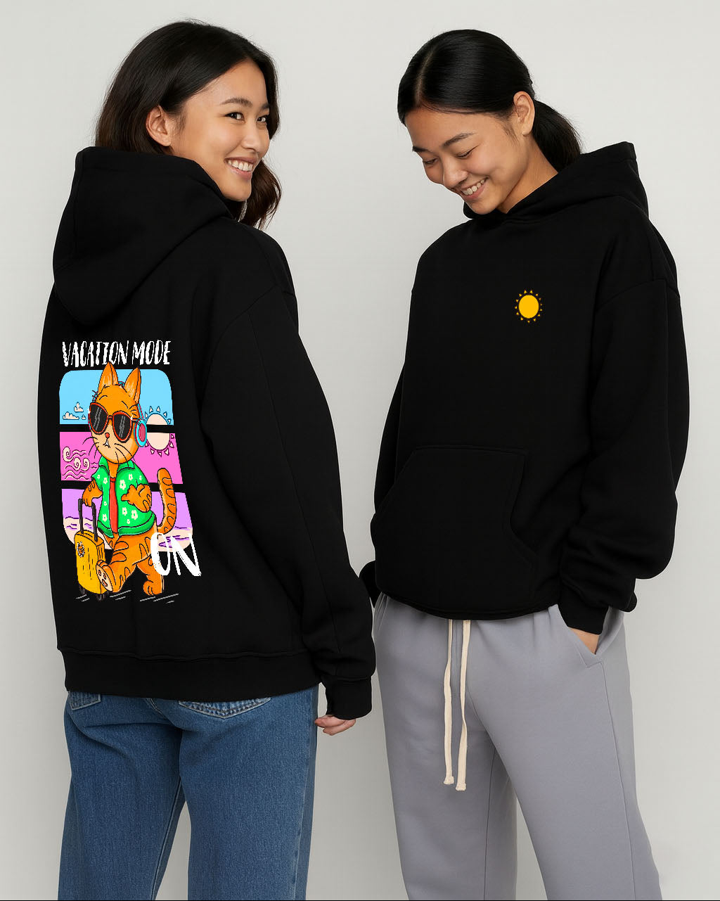 Grumpy Cat is on a vacation Hoodie