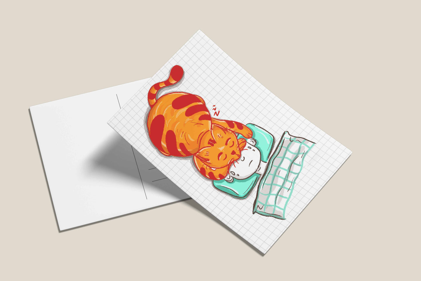 Cats being cats postcards - Heavy