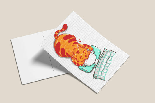 Cats being cats postcards - Heavy