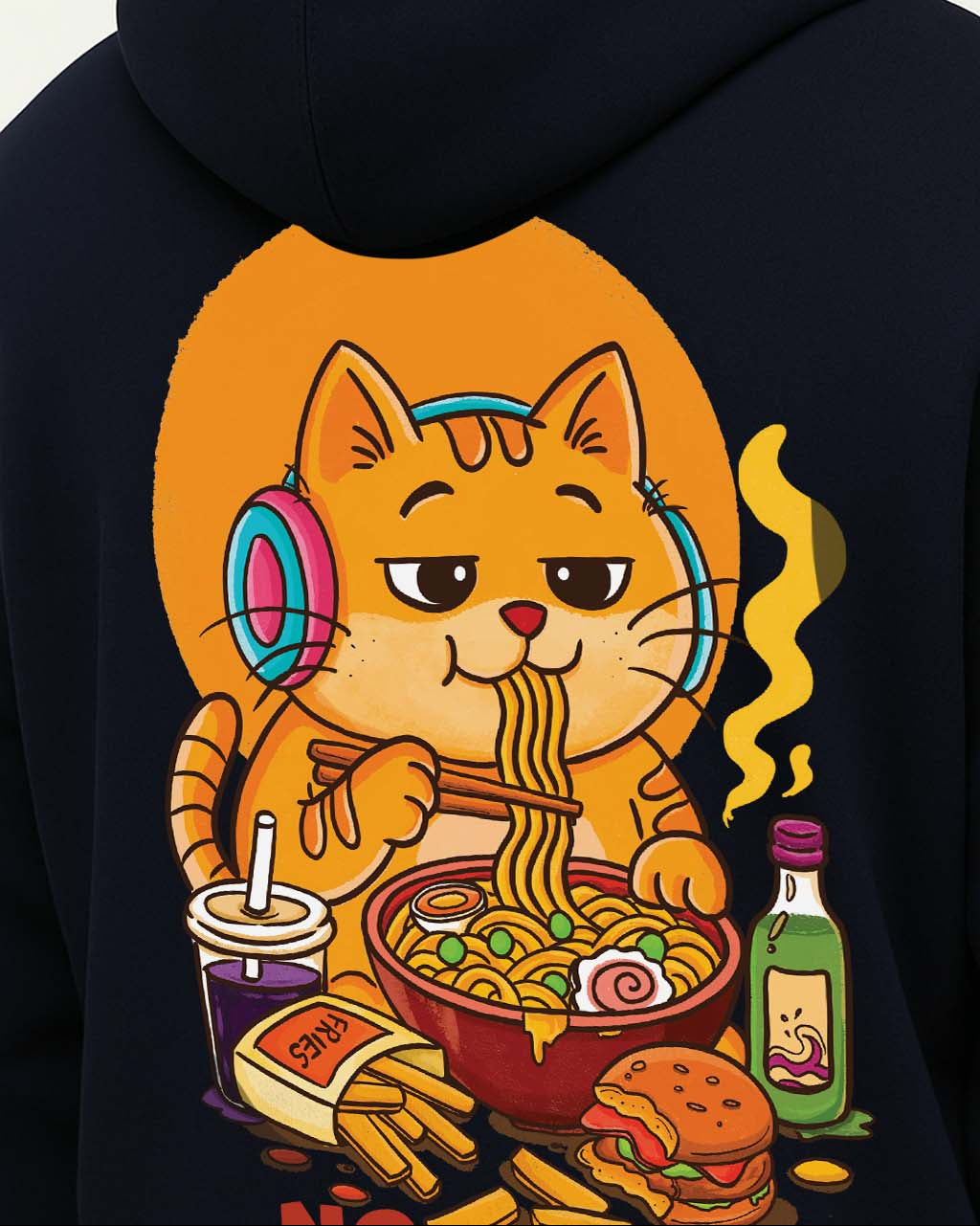 Grumpy Cat loves fooooood Hoodie
