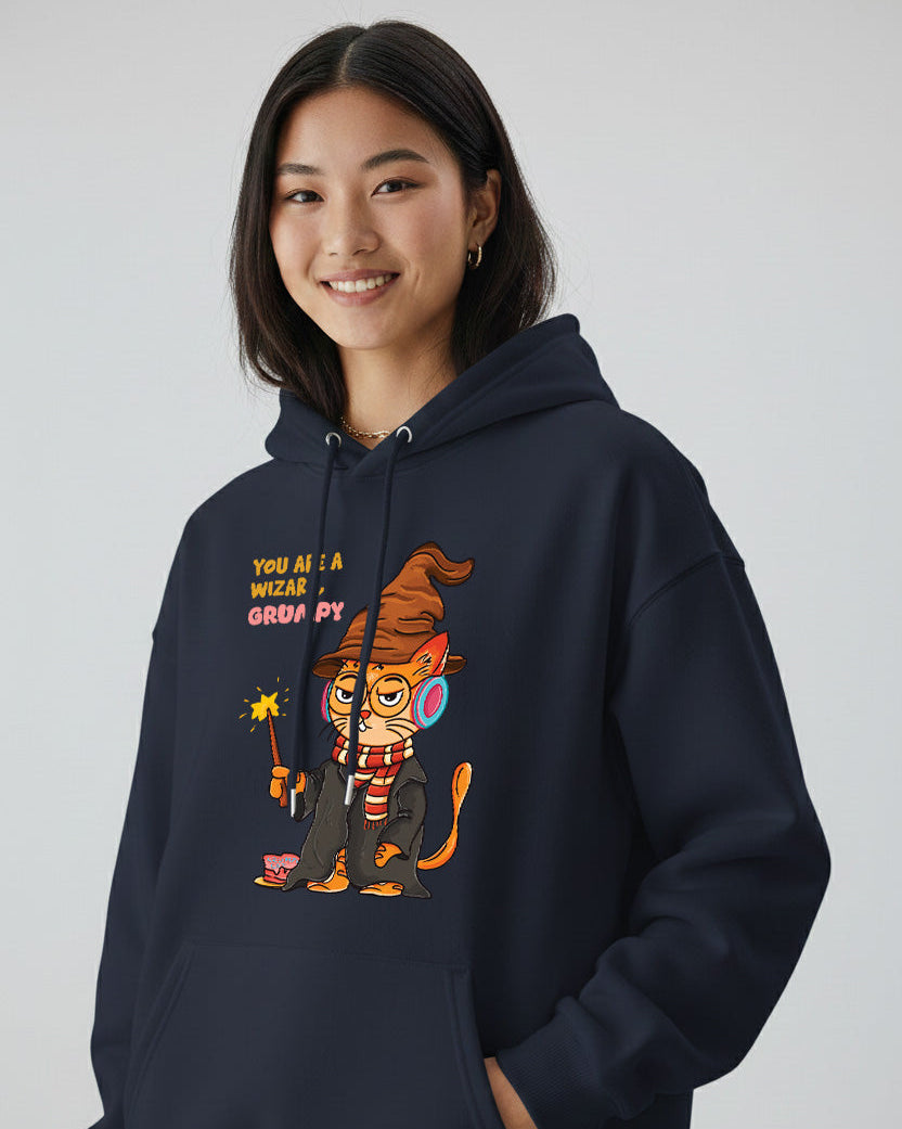 Grumpy Cat is a Wizard Hoodie