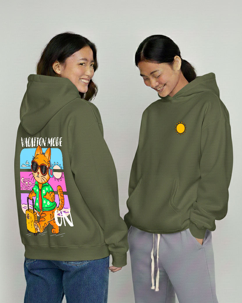 Grumpy Cat is on a vacation Hoodie