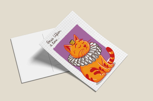 Cats being cats postcards - Ornate