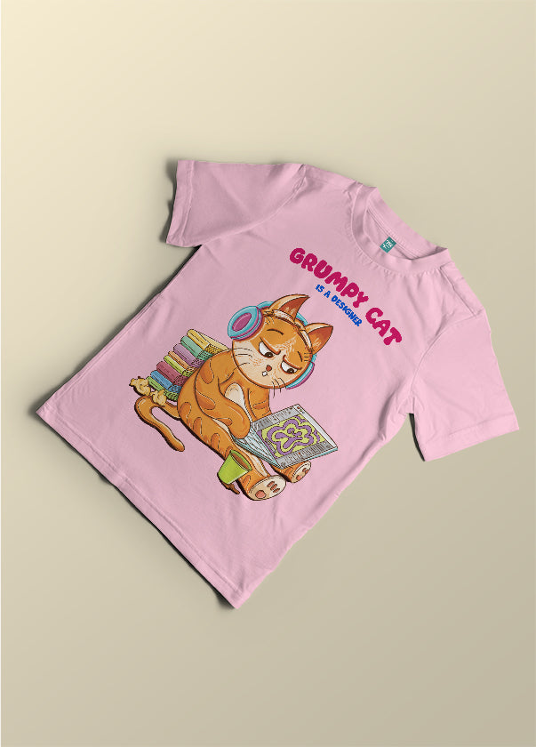 Grumpy cat is a designer (kids)