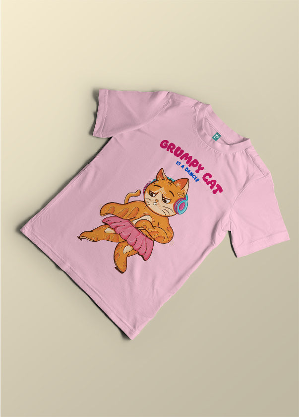 Grumpy cat is a dancer (kids)