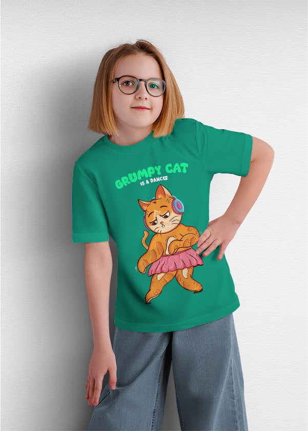 Grumpy cat is a dancer (kids)
