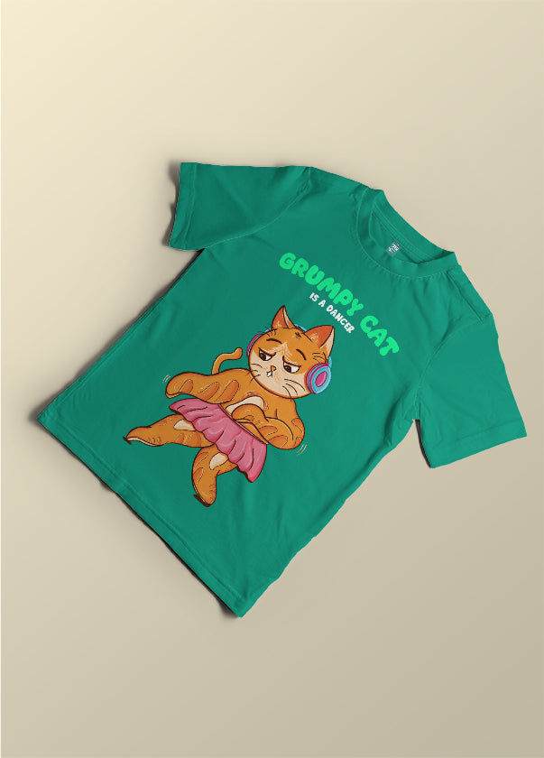 Grumpy cat is a dancer (kids)