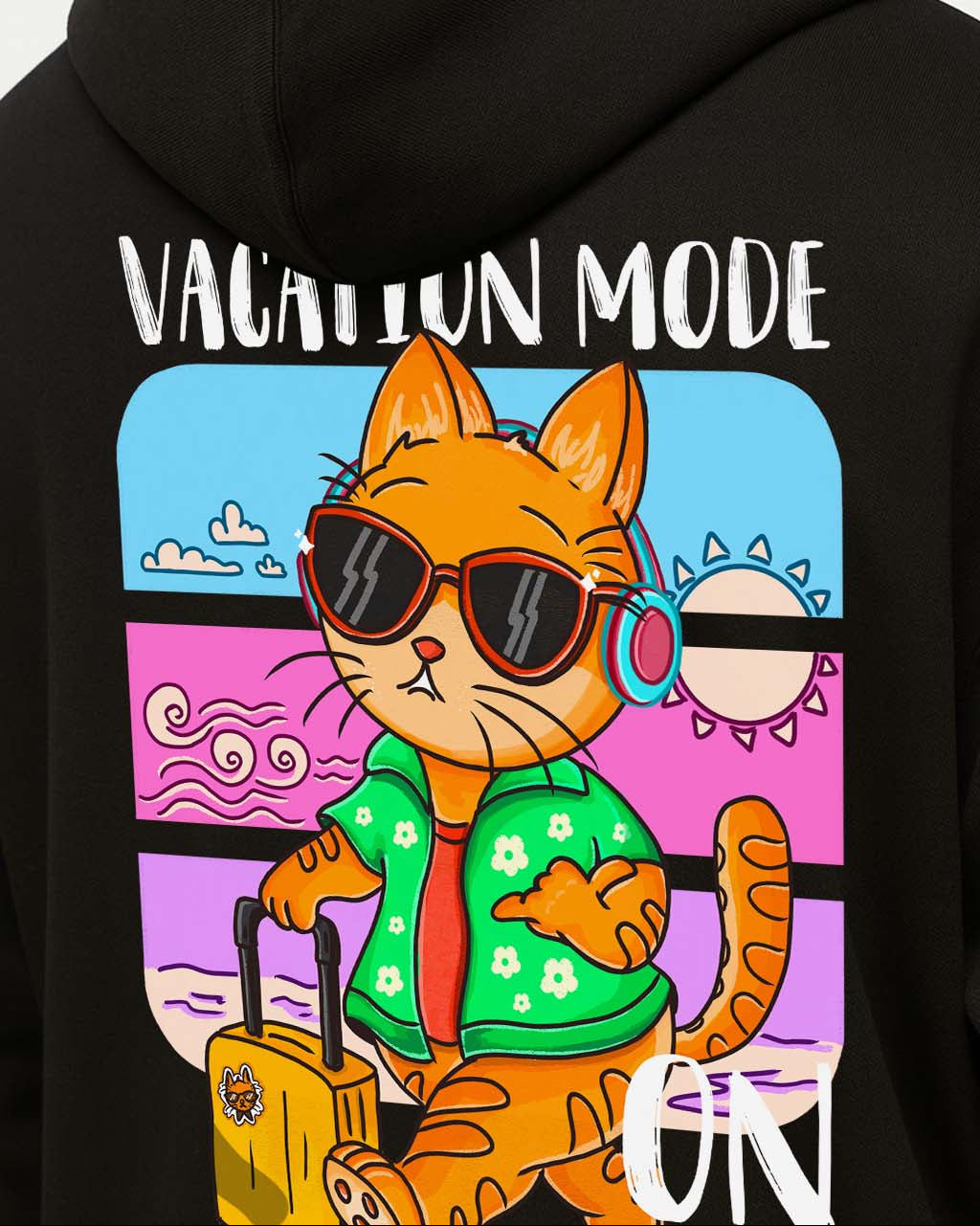 Grumpy Cat is on a vacation Hoodie