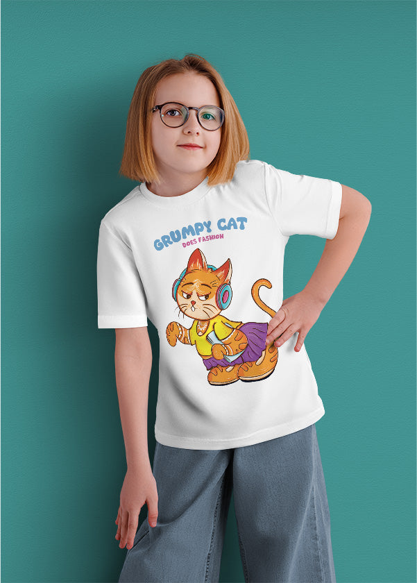 Grumpy cat does fashion (kids)