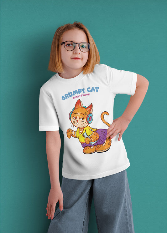 Grumpy cat does fashion (kids)