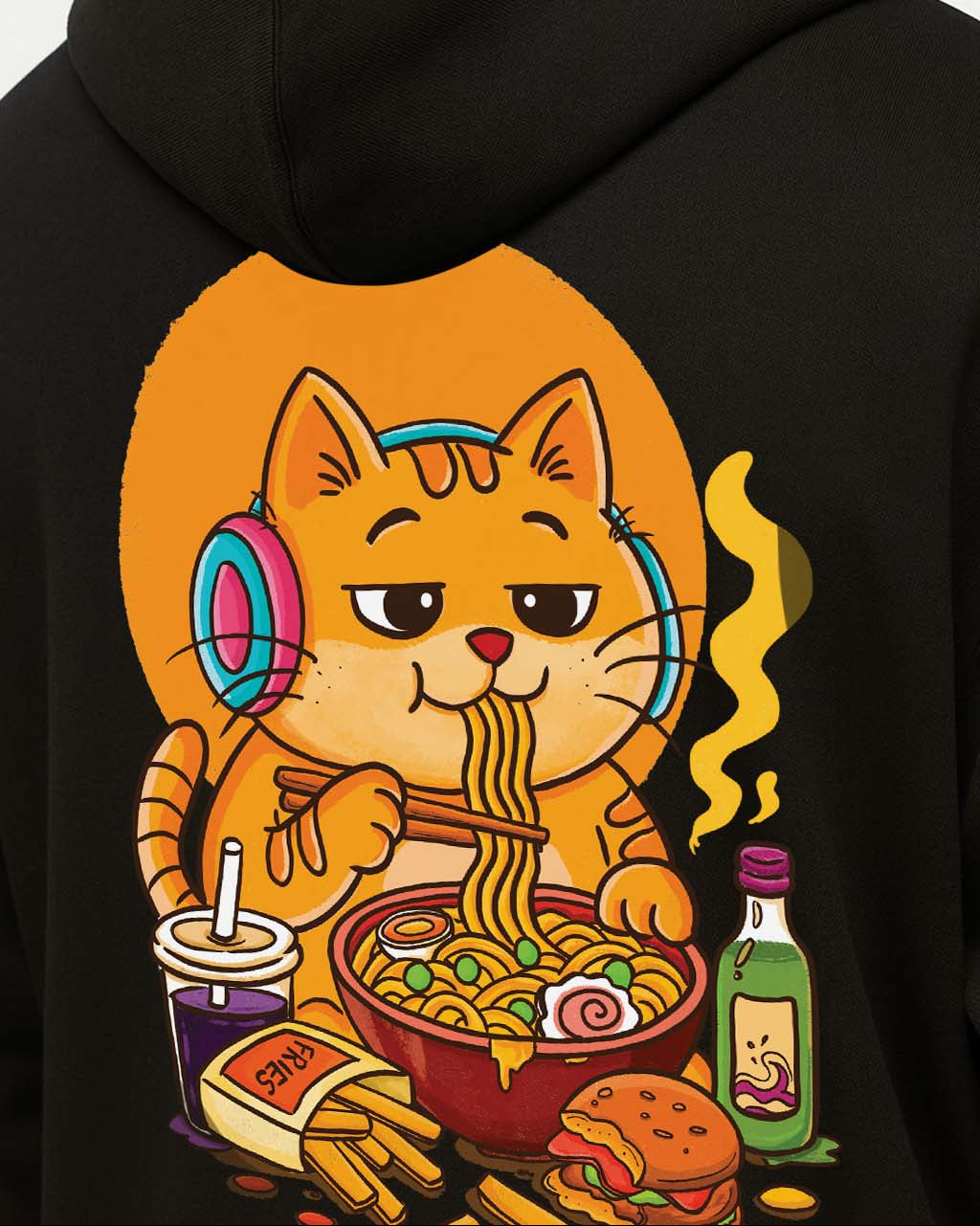Grumpy Cat loves fooooood Hoodie