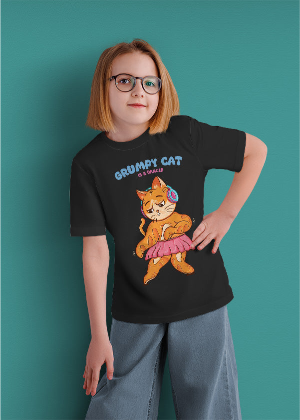 Grumpy cat is a dancer (kids)
