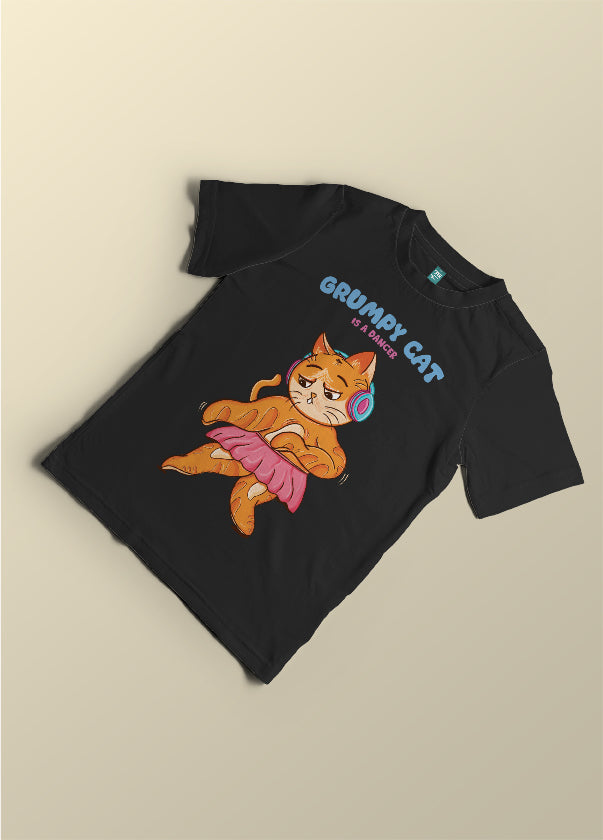 Grumpy cat is a dancer (kids)