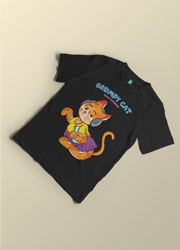 Grumpy cat does fashion (kids)
